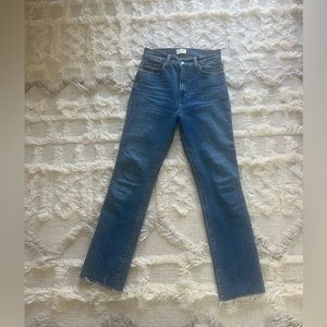 Favorite Daughter High Rise Blue Jeans